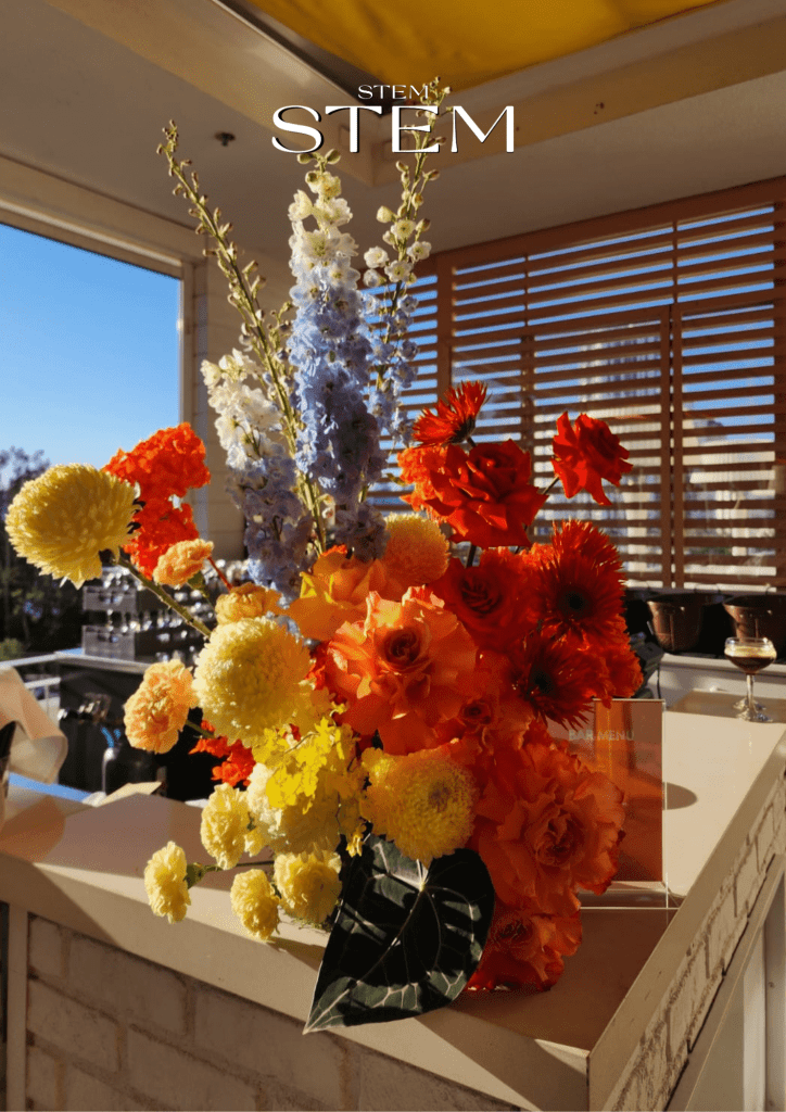 SPRING FLORAL DESIGN IDEAS FOR BAR ARRANGEMENTS