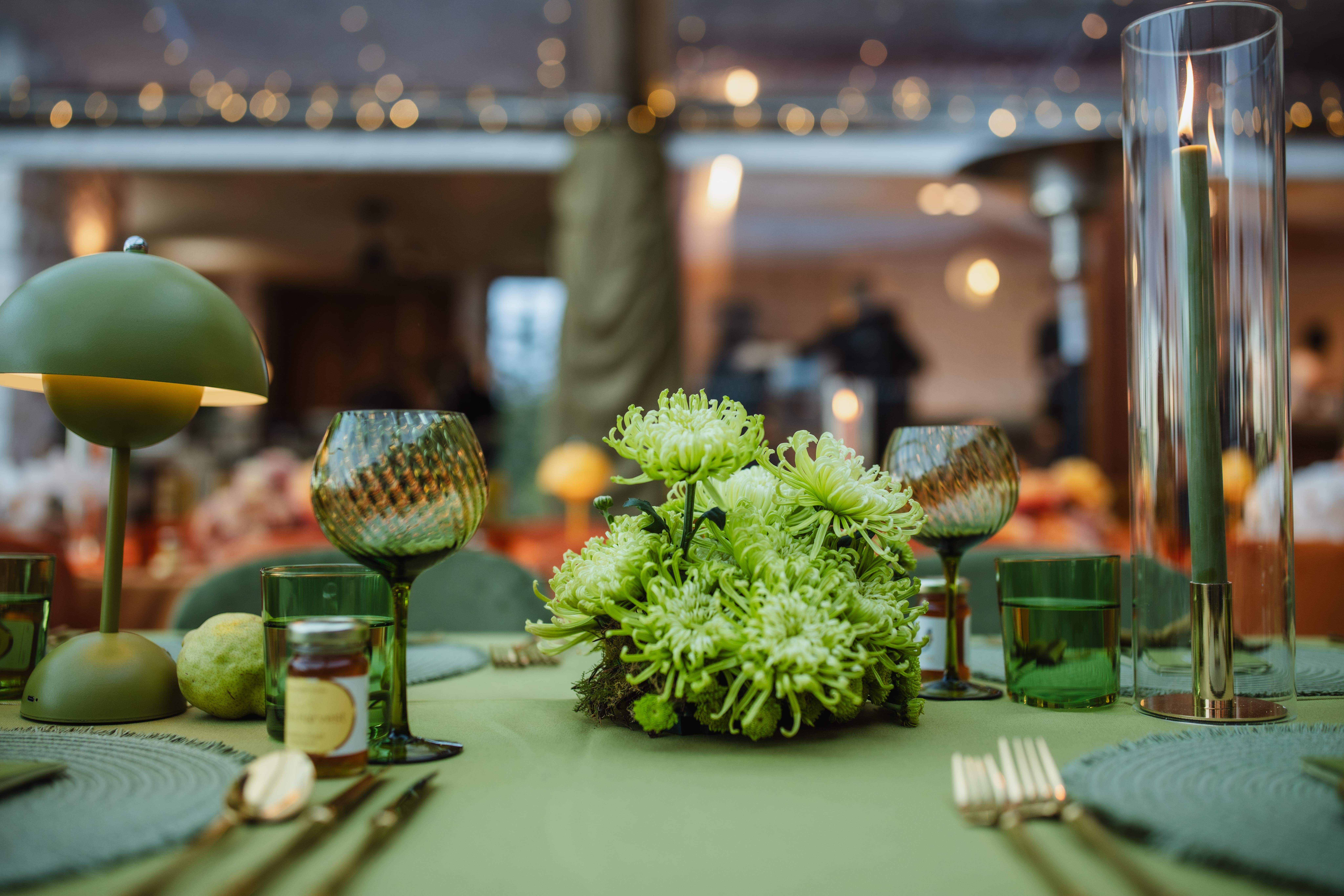 Dempsey wedding venue styling featuring bespoke floral design by Stem Design.