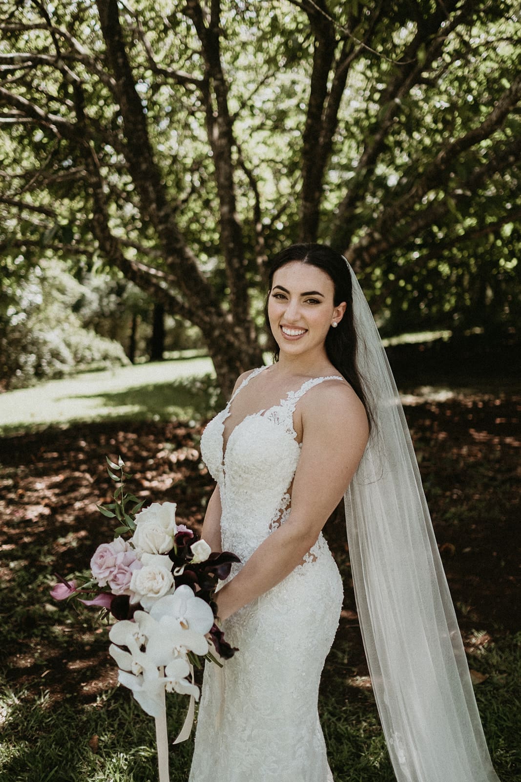 Bespoke bridal flowers by Stem Design for a Brisbane wedding.